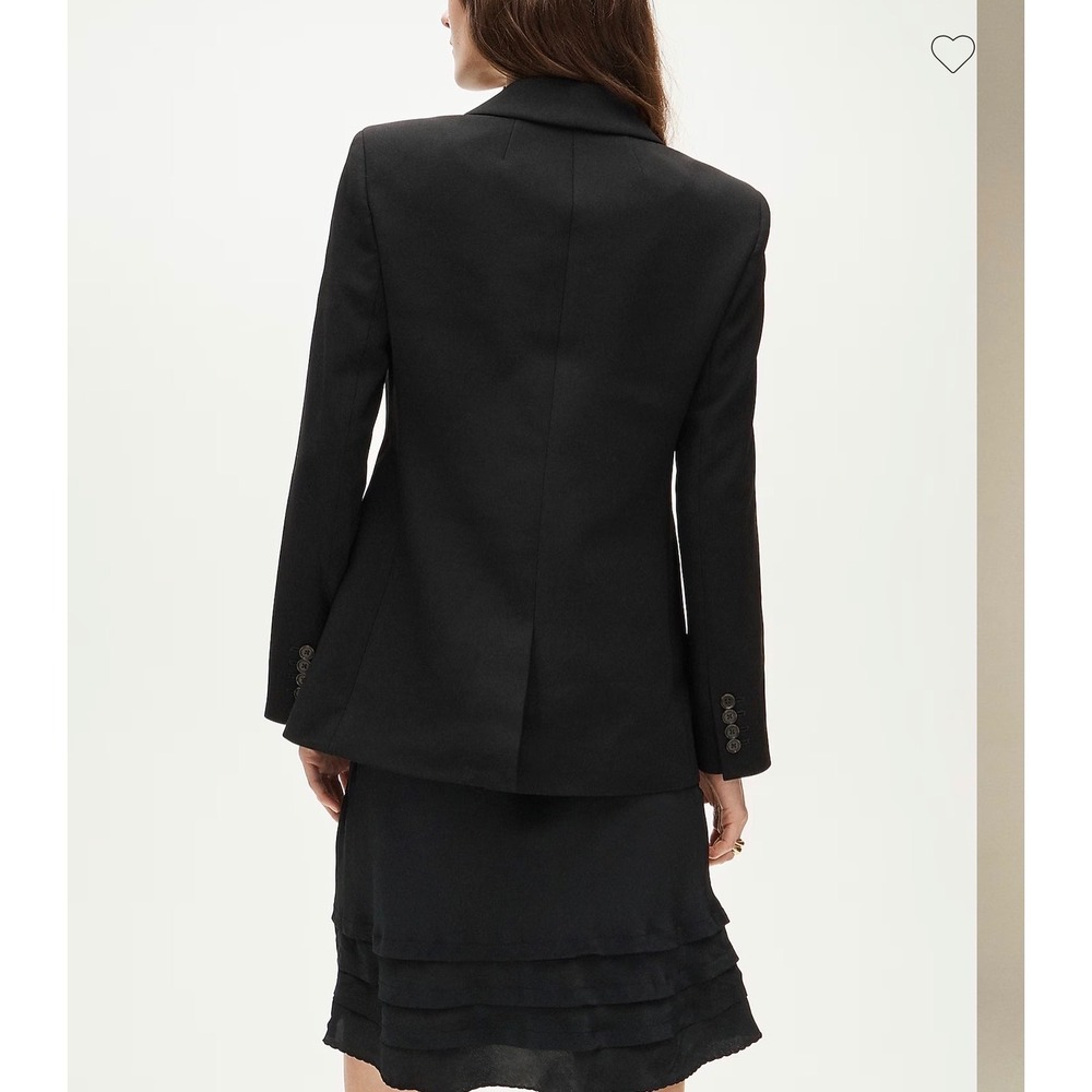 J.Crew Womens Size 16T Madelyn 4 Season Stretch Blazer Black Carreman NWT CD072 - Picture 2 of 12